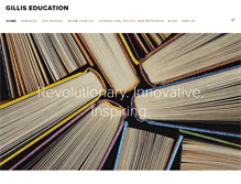 Tablet Screenshot of gilliseducation.org